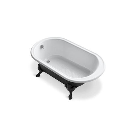 Kohler 66 in L, 36 in W, White, Cast Iron 710-P5-0
